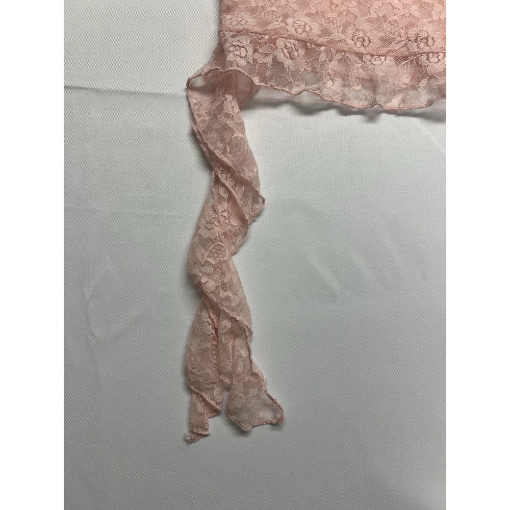 Peppermayo Dance Again Lace Mini Skirt US 2/Au 6 Sheer Pink Coquette Fairy - Picture 5 of 12
